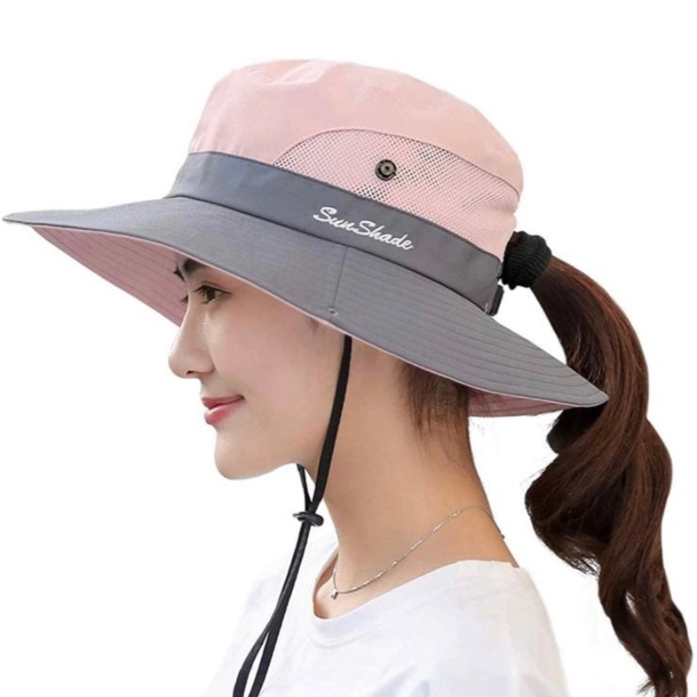 Women’s Sun Hat Ponytail